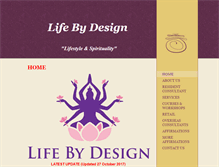 Tablet Screenshot of designyourlifecm.com